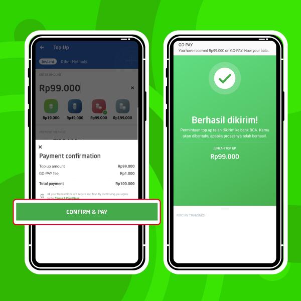 BCA - OneKlik Top Up Saldo GoPay dan DANA Langsung dari ...
