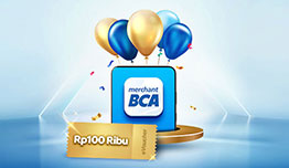 Merchant BCA - Dapatkan e-Voucher Rp100.000