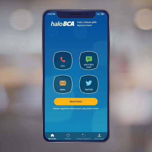BCA - Makin Mudah Terhubung dengan Halo BCA via aplikasi haloBCA