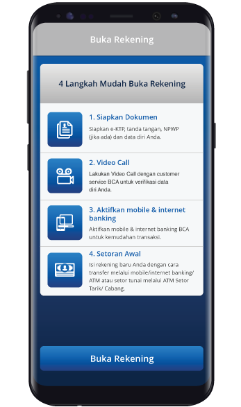 Buka Rekening Via Bca Mobile