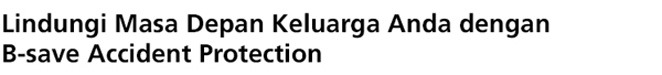BCA | B-save Accident Protection